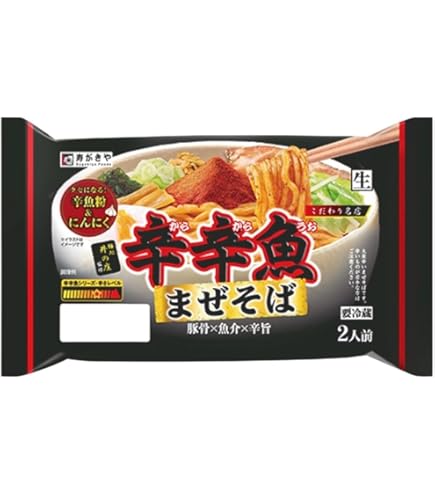 Amazon.co.jp: 寿がきや 麺処井の庄監修 辛辛魚らーめん 136gカップ 4